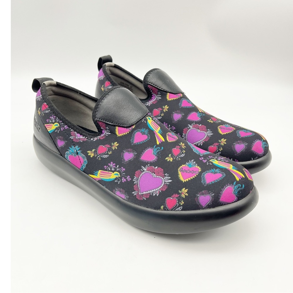 Alegria Eden Frida Heart Clogs Women's Size 42.